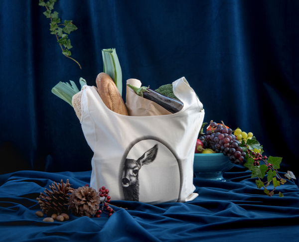 Wild Grey Fox - Organic Grocery Bags